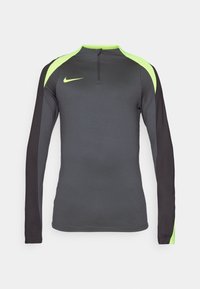STRIKE DRILL TOP - Pitkähihainen paita - anthracite/black/volt