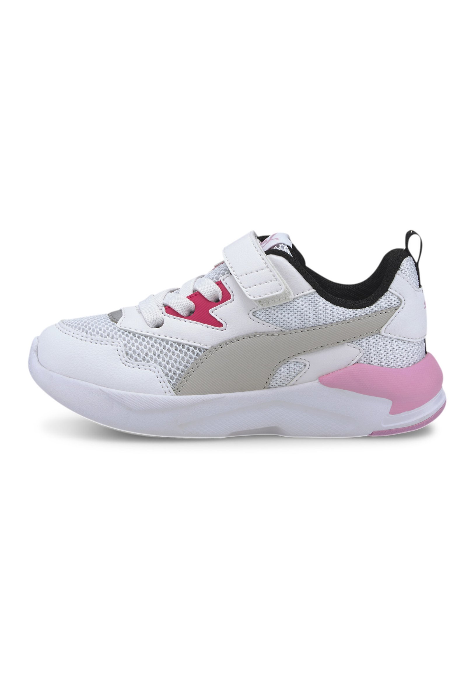 Puma PUMA X-RAY LITE - Sneakers laag - white-gray-pink-black-silver/wit -  Zalando.nl