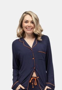 Cyberjammies TAYLOR - Pyjamashirt - dunkelblau