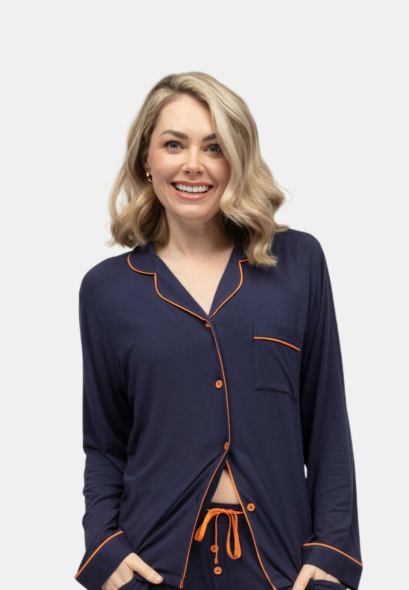 Cyberjammies TAYLOR - Pyjamashirt - dunkelblau