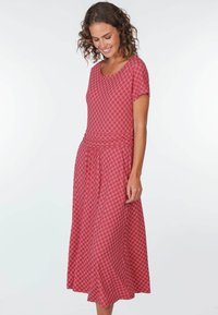 Sorgenfri Sylt Freizeitkleid - rubin