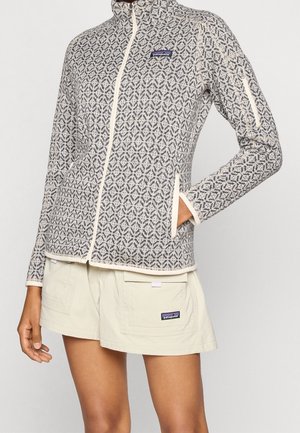 Sweat zippé - beige