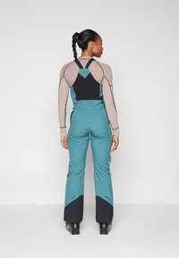Peak Performance VERTICAL GORE-TEX PRO BIB - Pantalons de ski - hydro fresh/sand fog