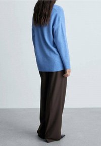 Mango Maglione - light blue