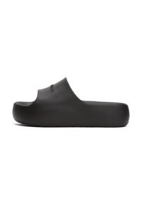Tommy Jeans - CHUNKY POOL SLIDE - Baseina iešļūcenes - black Miniatūras attēls 1