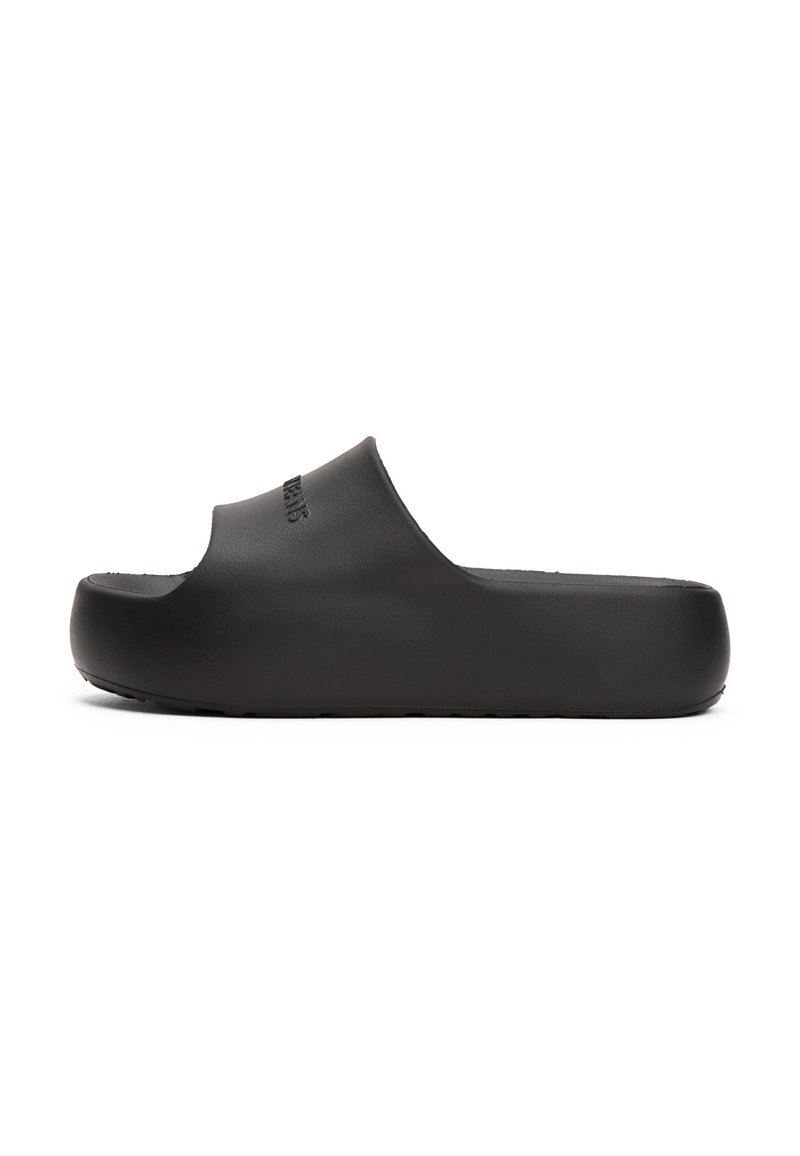 Tommy Jeans - CHUNKY POOL SLIDE - Baseina iešļūcenes - black, Palielināt