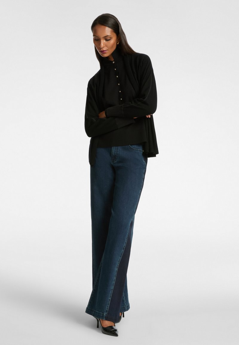 Jeans Golfino Nero Donna MET JEANS Cardigan Nero Donna YOOX