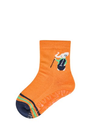 Sterntaler, FLIESEN FLITZER AIR ELEFANT MIT DURCHBROCHENER ANTI-RUTSCH-SOHLE - Socks - kürbis