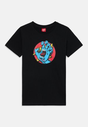 YOUTH HAND DOT FRONT UNISEX - Print T-shirt - black