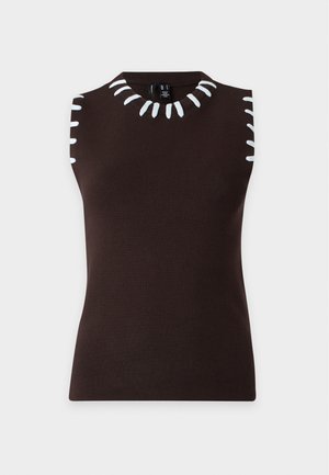 Vero Moda, VMLEA - Μπλούζα - chocolate torte/ice water