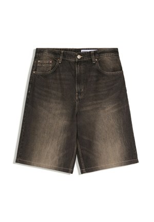Bershka, Shorts di jeans - brown