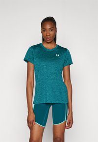 Under Armour - TECH TWIST - Bluză sport - hydro teal/coastal teal/white Imagine miniatură 1