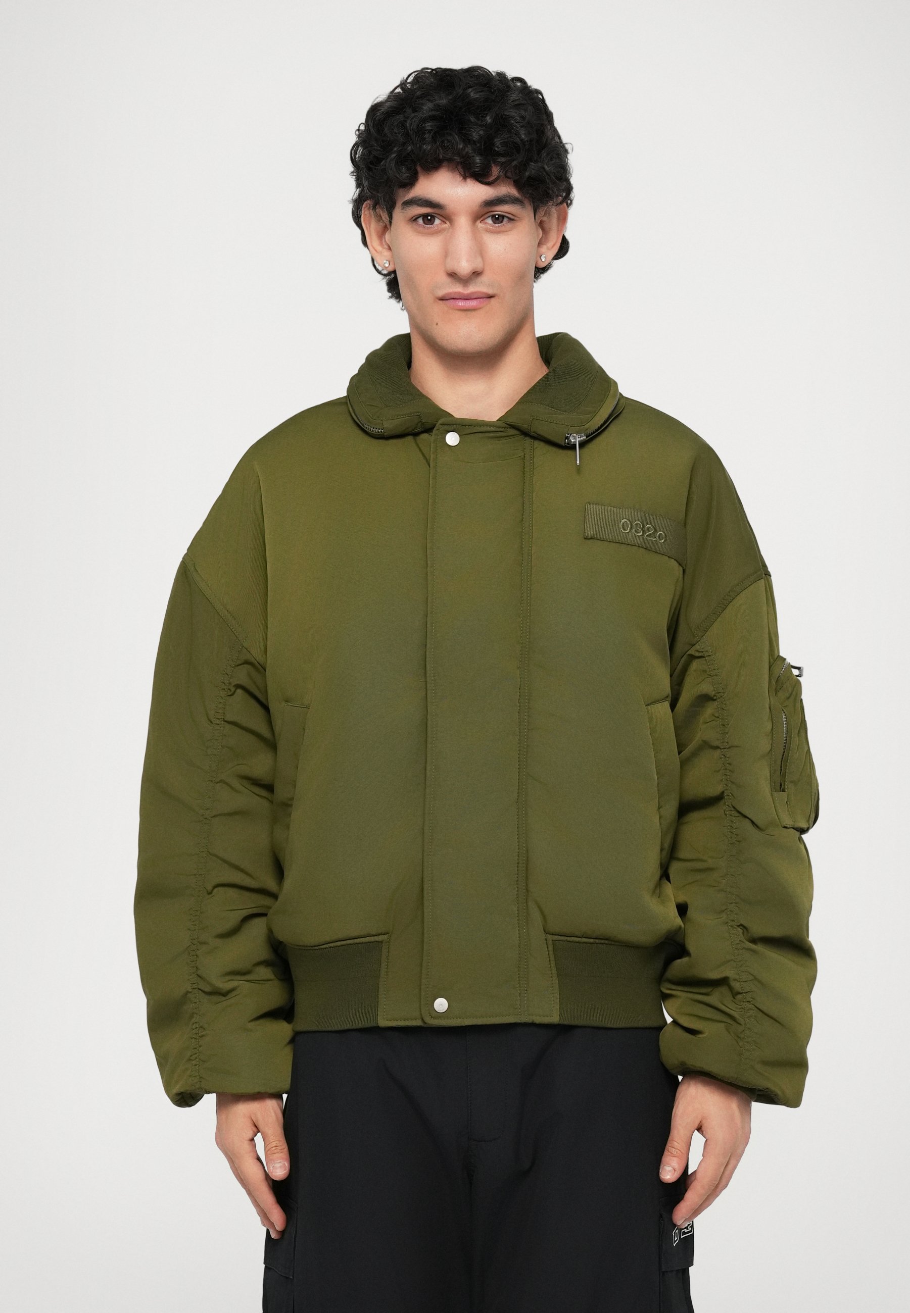 032c HUNTING UNISEX - Bomber Jacket - olive green/dark green