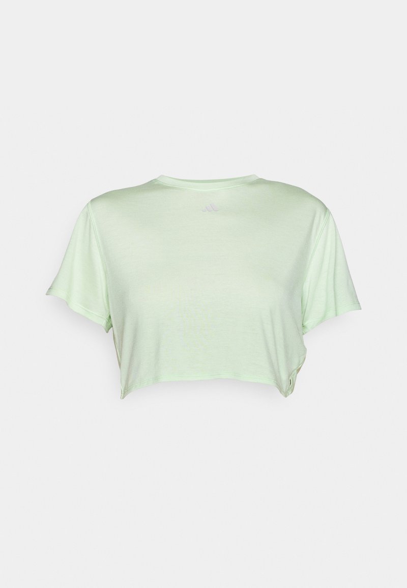 adidas performance T-shirt print groen