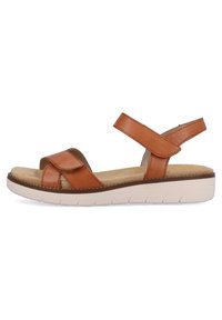 Remonte Sandalen zomerschoen sandaal sleehak met praktische elastiek