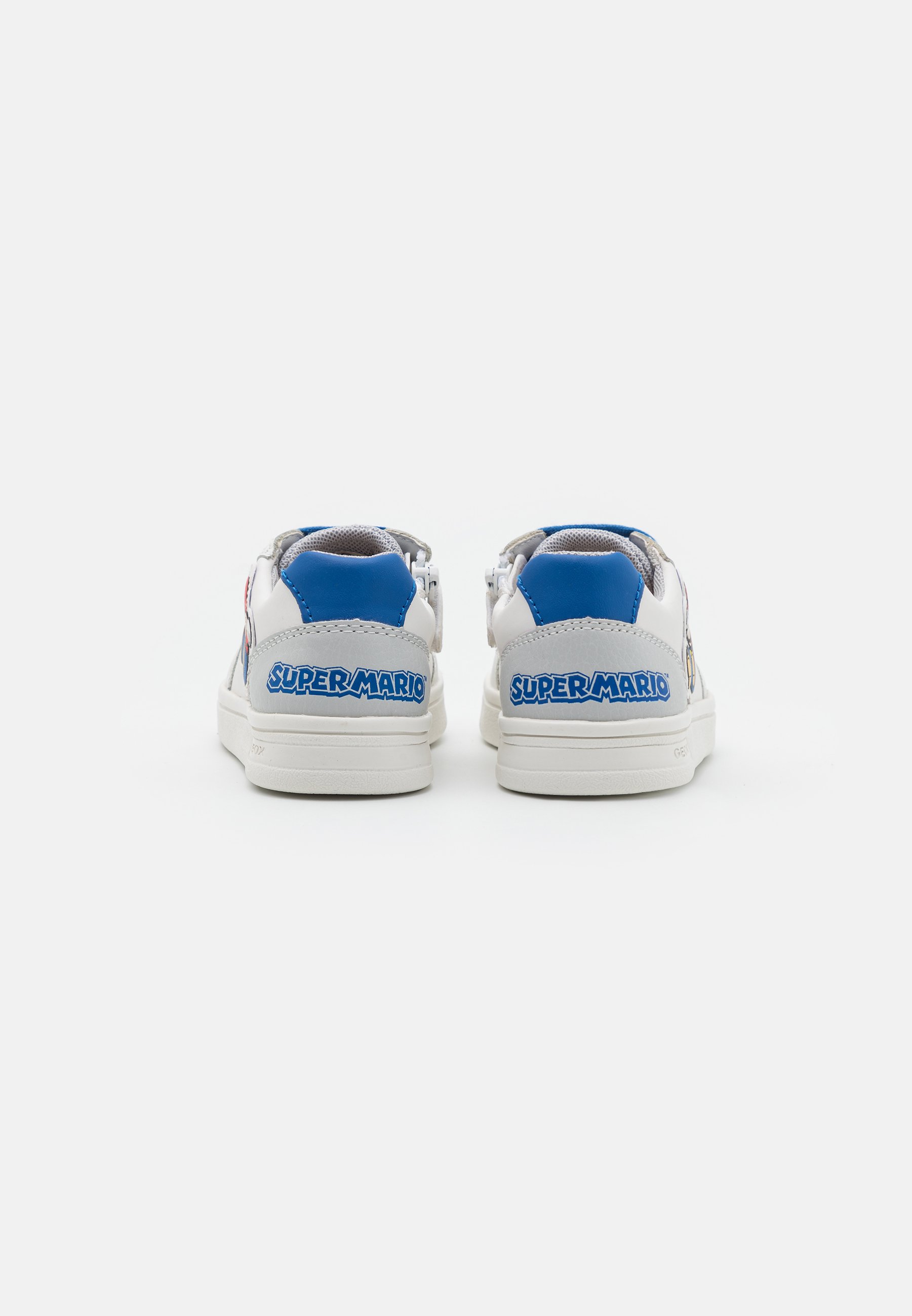 Geox NINTENDO SUPER MARIO GEOX JUNIOR DJ ROCK BOY - Sneakers laag -  white/wit - Zalando.be