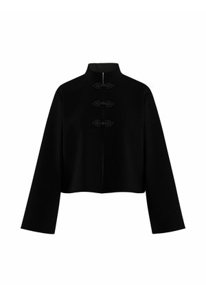 HYPEDROP, SHIRT HDFARAH LS MANDARIN - Blouse - black
