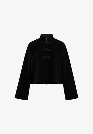 HYPEDROP, SHIRT HDFARAH LS MANDARIN - Blouse - black