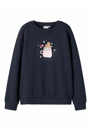 NKFVISMAS - Sweater - navy blazer