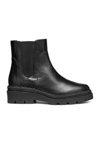Geox Kotníkové boty na platformě - black