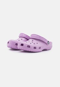 Crocs CLASSIC GLITTER - Tamancos - orchid