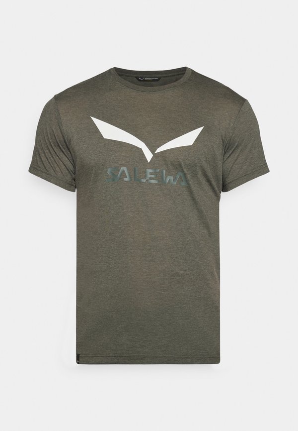 DRY - Sports T-shirt - dark olive4