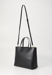 Tommy Hilfiger ICON SATCHEL MONO - Shoppingveske - black