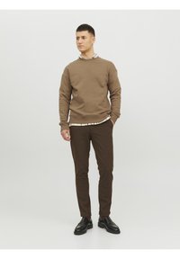 Jack & Jones JJESTAR CREW NECK - Sweatshirt - otter
