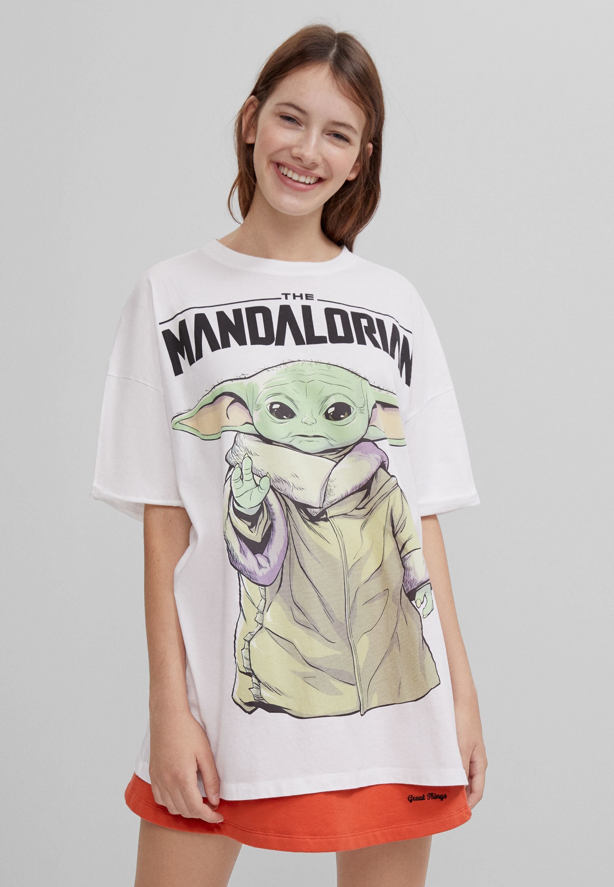 Baby Yoda Shirt Bershka Online, 52% OFF 