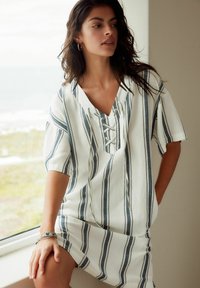 Next KAFTAN - Dnevna obleka - white blue