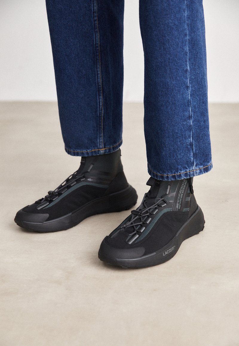 Lacoste Sneakers hoog zwart Lacoste Sneakers hoog zwart