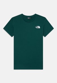 Unselected, hunter green/white