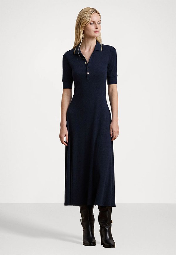 COTTON BLEND POLO DRESS - Jersey dress4