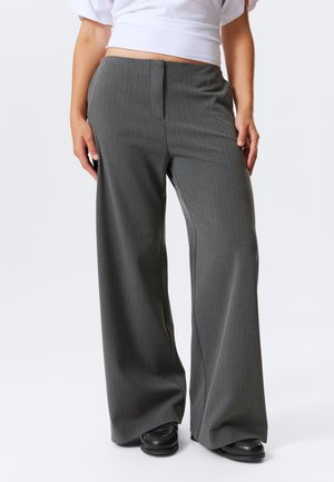 Pantalon classique - grey melange