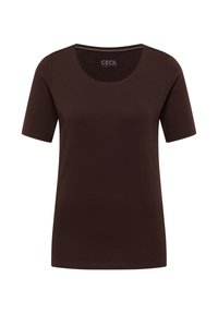 T-shirt basique - braun