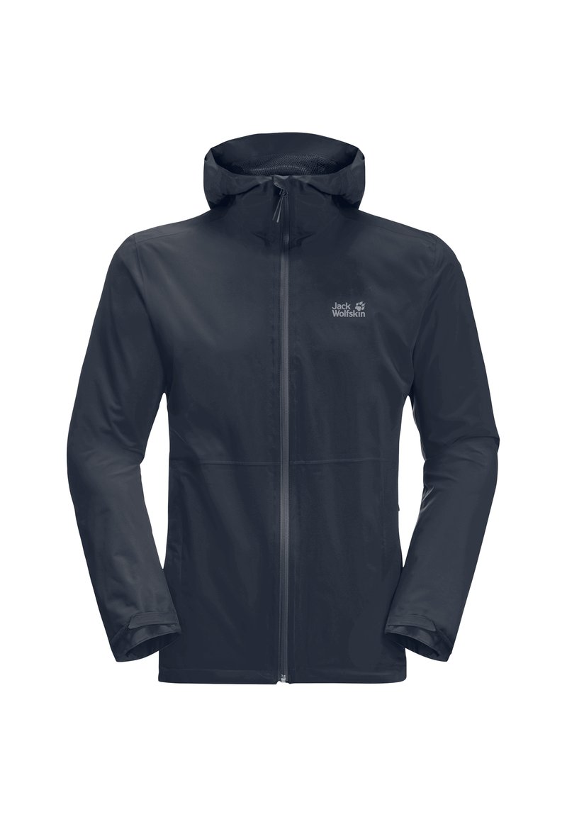 Jack Wolfskin Regenjas blauw Jack Wolfskin Regenjas blauw