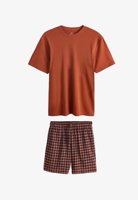 Seleccionado, rust brown