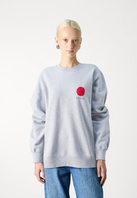 Edwin JAPANESE SUN UNISEX - Camisola - grey marl