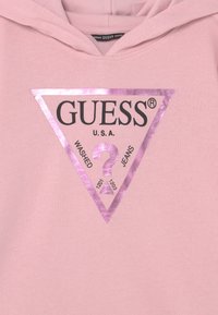 Guess JUNIOR HOODED CORE - Mikina - alabaster pink