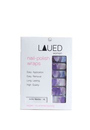 VARGU LAUED MARBLE - Nail stickers - artic marble
