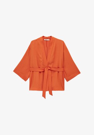 Koton, BELTED KIMONO . - Chaqueta fina - orange