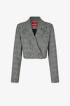 NATE - Blazer - black/silver