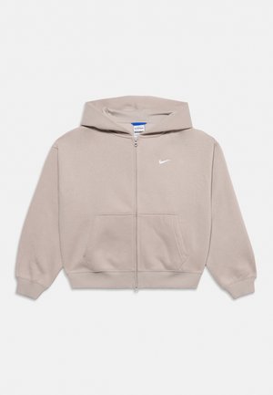 Nike Sportswear, STUDIO - Суитшърт с цип - moon particle/white