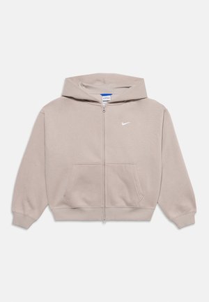 Nike Sportswear, STUDIO - Суитшърт с цип - moon particle/white