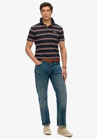 Superdry & Co Poloshirt - eclipse navy multi stripe