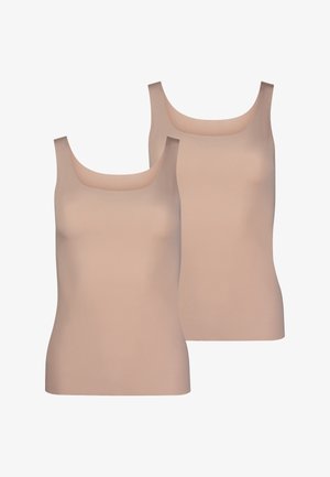 Skiny, MODAL INVISIBLE 2-PACK - Aluspaita - beige