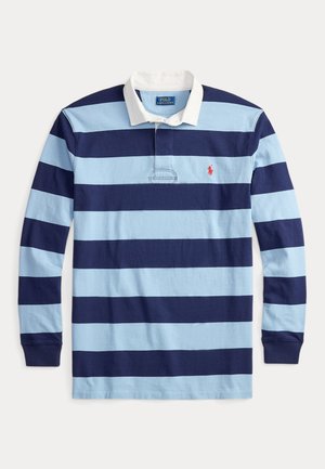Polo Ralph Lauren Big & Tall THE ICONIC RUGBY SHIRT - Camiseta de manga larga - powder blue/newport navy