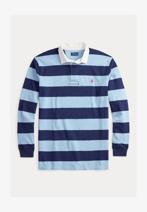 Polo Ralph Lauren Big & Tall THE ICONIC RUGBY SHIRT - Camiseta de manga larga - powder blue/newport navy