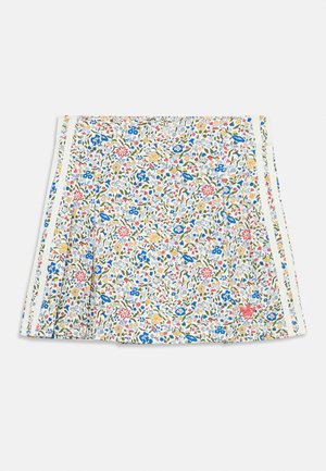 adidas Originals LIBERTY LONDON - Plisēti svārki - off white/semi lucid red