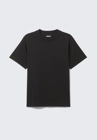 BOXY HEAVYWEIGHT - Basic T-shirt - black